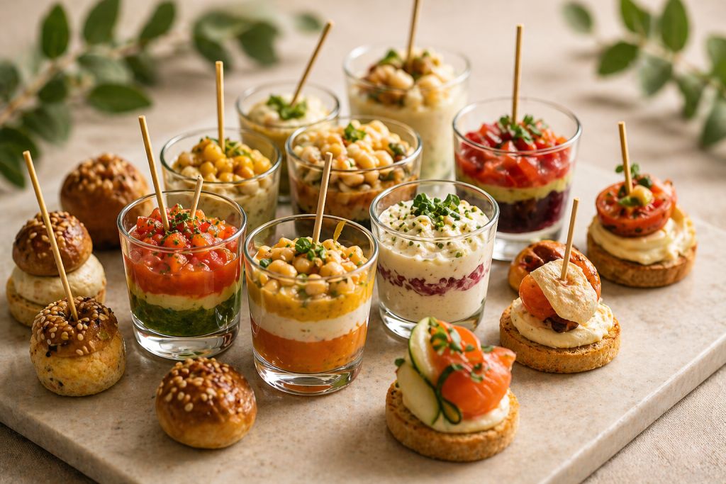 Traiteur zakouskis verrines Bruxelles